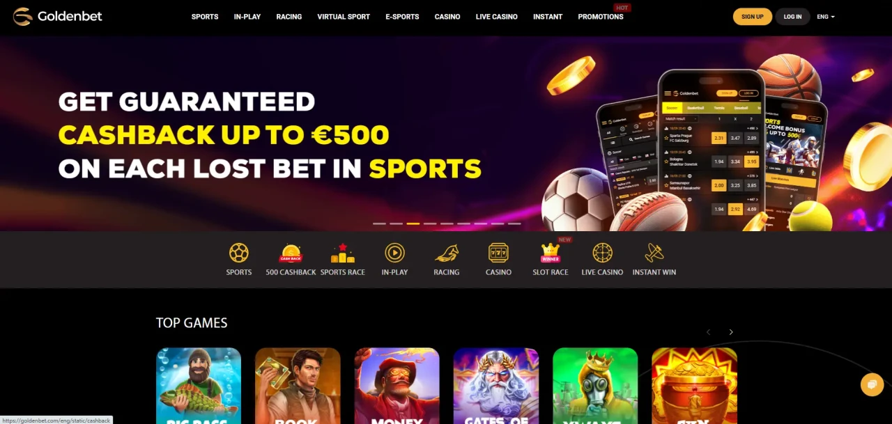 GoldenBet Casino Not On Gamstop