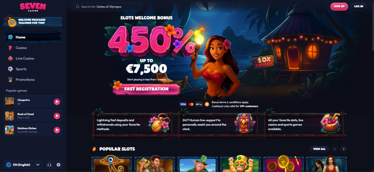Seven Casino Not On Gamstop