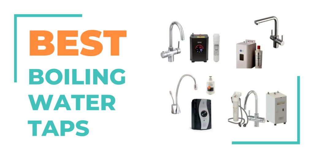 boiling water taps collage