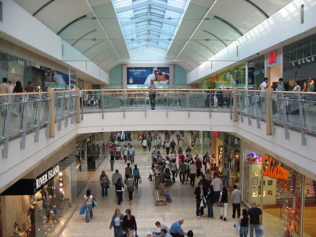 Red Mall section at Metrocentre