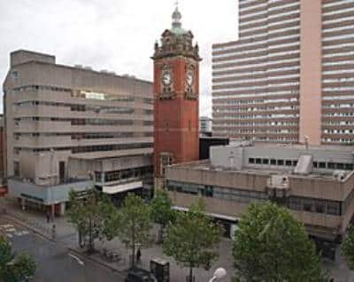 Vixtoria Centre clock tower