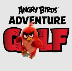 angry birds adventure golf