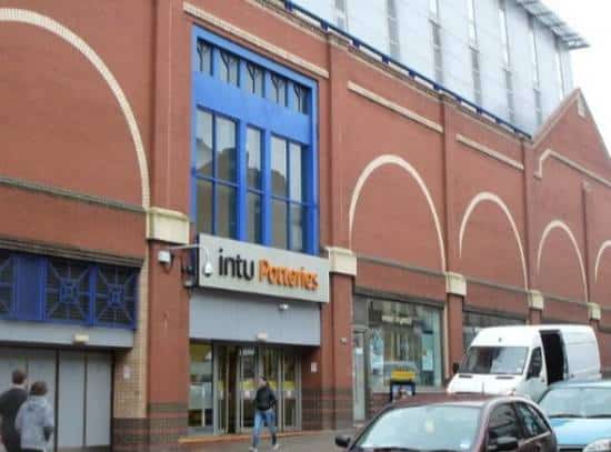 Intu Potteries entrance