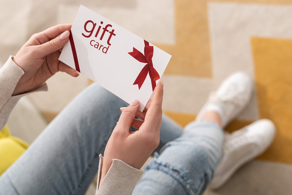 gift card page