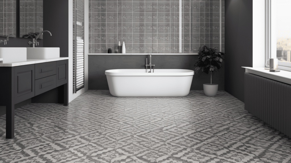 best vinyl flooring for bathrooms featured